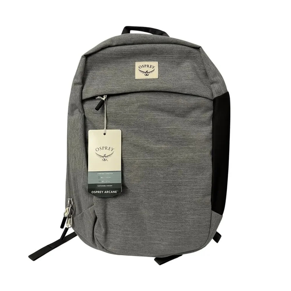 Osprey Arcane Large Day Backpack Grey Heather Commuter Travel 20L 16